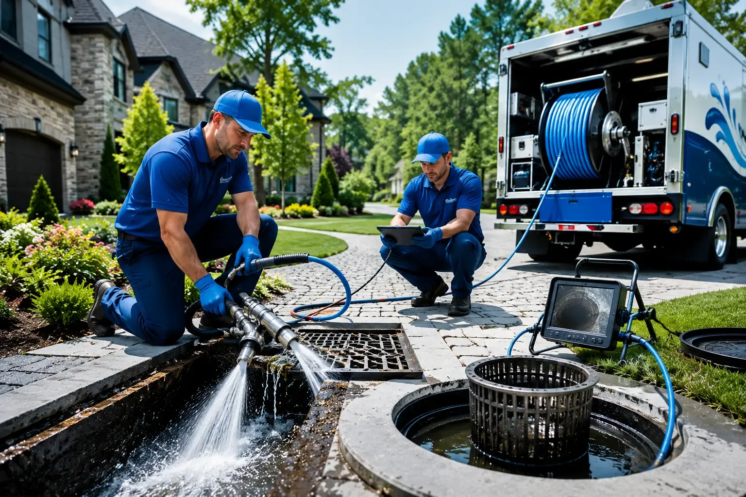 Local outdoor drain cleaning professionals in Atlanta, IN